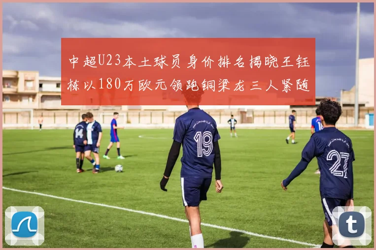 中超U23本土球员身价排名揭晓王钰栋以180万欧元领跑铜梁龙三人紧随其后